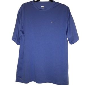 NIKE Dri-Fit Blue Fitness Shirt Men’s Large